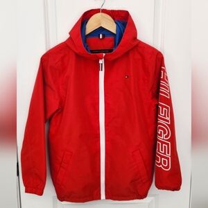 Tommy Hilfiger Windbreaker Zip Down Jacket. Youth Size M (12/14)
